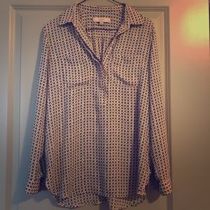 Ann Taylor LOFT Floral Blouse
